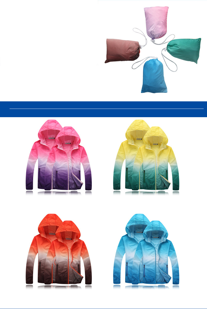 Couple Wear Lightweight UV-Proof Jacket Sun Protection Clothing Women's Large Size Sun Protection Clothing Men's Outdoor Sports Skin Trench Coat Couple Wear Lightweight UV-Proof Jacket Sun Protection Clothing Women's Large Size Sun Protection Clothing Men's Outdoor Sports Skin Trench Coat