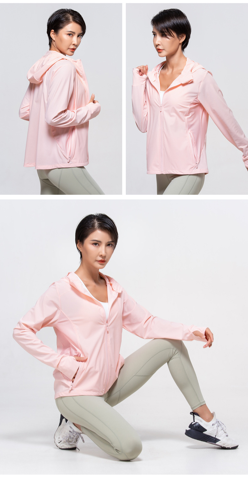 2022 New Hooded Sun Protection Clothing for Women Outdoor Riding Ice Silk Sun-Protective Clothing Summer Thin UV-Proof Jacket Women 2022 New Hooded Sun Protection Clothing for Women Outdoor Riding Ice Silk Sun-Protective Clothing Summer Thin UV-Proof Jacket Women