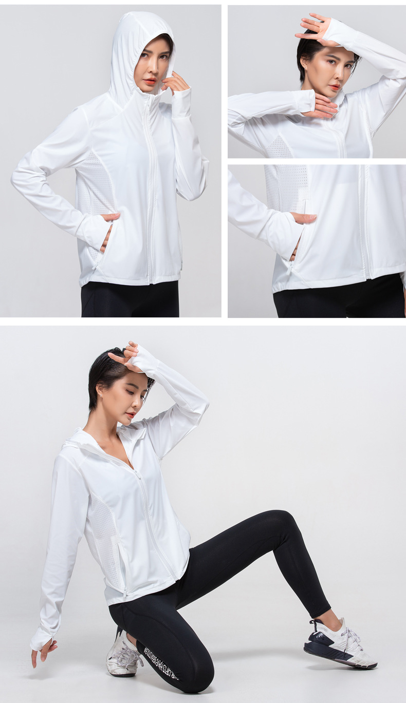 2022 New Hooded Sun Protection Clothing for Women Outdoor Riding Ice Silk Sun-Protective Clothing Summer Thin UV-Proof Jacket Women 2022 New Hooded Sun Protection Clothing for Women Outdoor Riding Ice Silk Sun-Protective Clothing Summer Thin UV-Proof Jacket Women