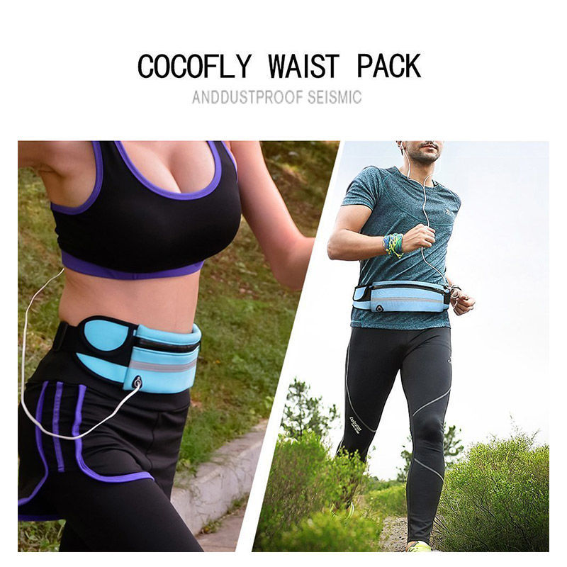 Sports Waist Bag Men&#039;s and Women&#039;s Fashion New Outdoor Running Fitness Multi-Functional Waterproof Small Waist Bag Kettle Mobile Phone Bag