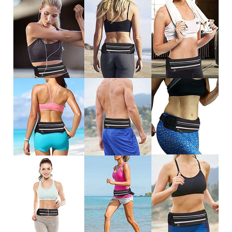 Sports Waist Bag Men&#039;s and Women&#039;s Fashion New Outdoor Running Fitness Multi-Functional Waterproof Small Waist Bag Kettle Mobile Phone Bag