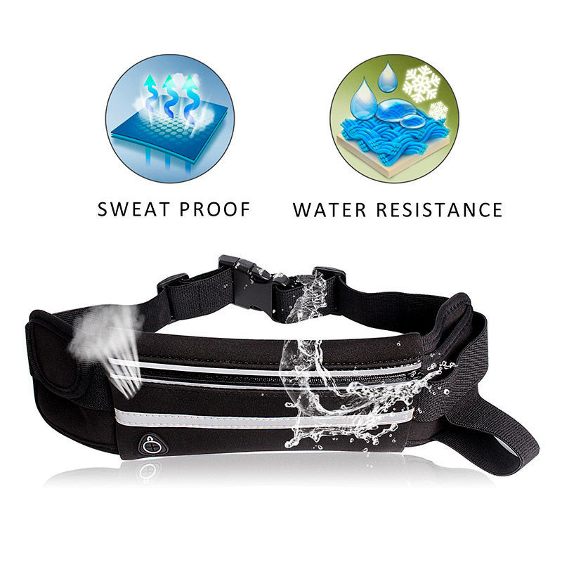 Sports Waist Bag Men&#039;s and Women&#039;s Fashion New Outdoor Running Fitness Multi-Functional Waterproof Small Waist Bag Kettle Mobile Phone Bag