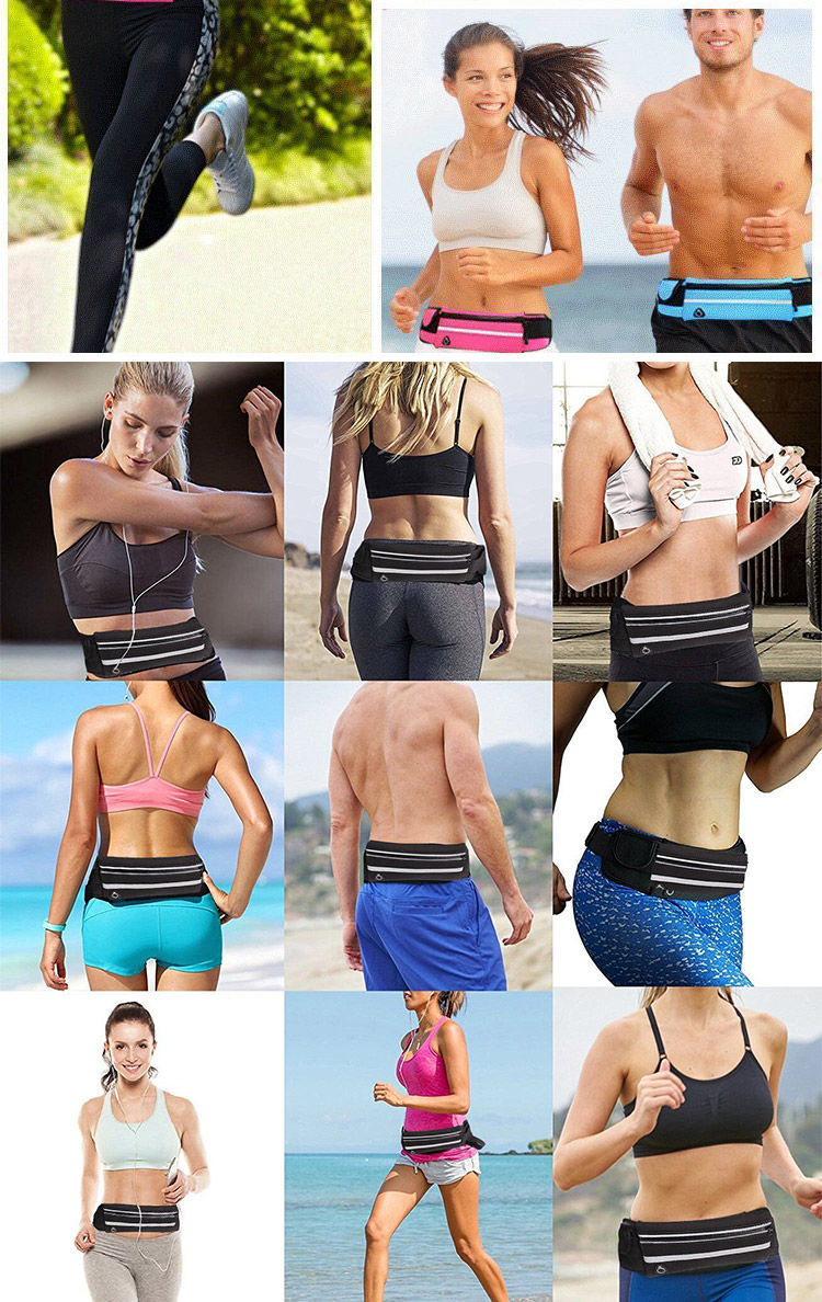 Sports Waist Bag Men's and Women's Fashion New Outdoor Running Fitness Multi-Functional Waterproof Small Waist Bag Kettle Mobile Phone Bag Sports Waist Bag Men's and Women's Fashion New Outdoor Running Fitness Multi-Functional Waterproof Small Waist Bag Kettle Mobile Phone Bag