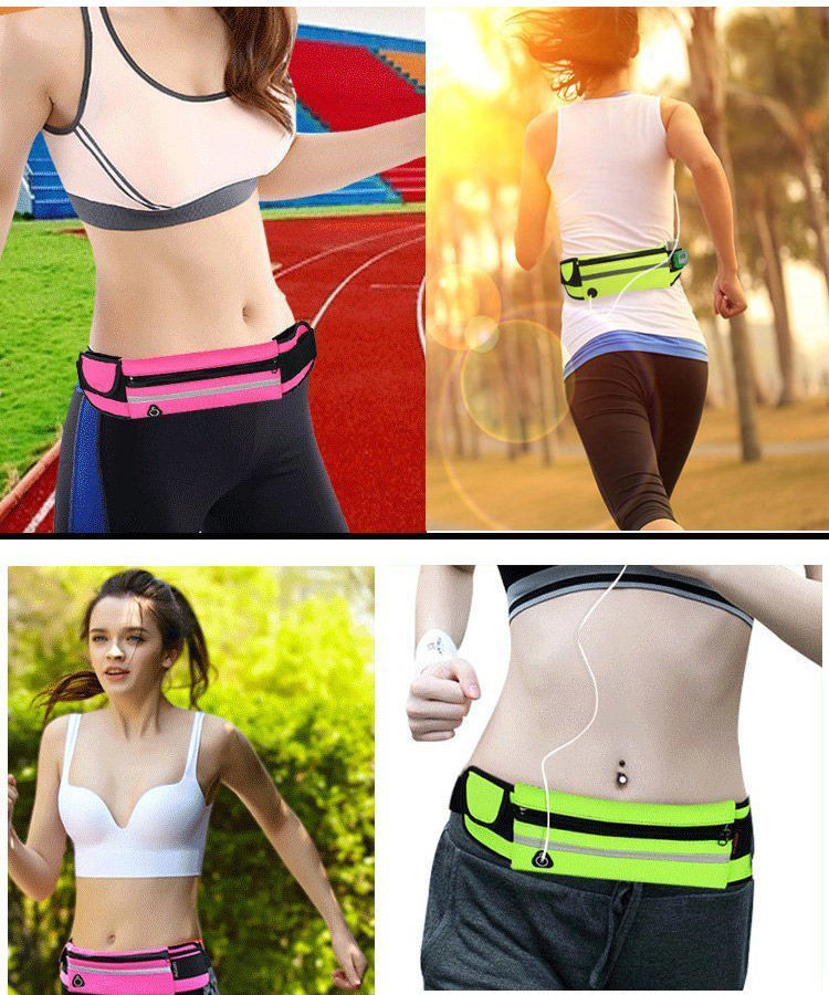 Sports Waist Bag Men's and Women's Fashion New Outdoor Running Fitness Multi-Functional Waterproof Small Waist Bag Kettle Mobile Phone Bag Sports Waist Bag Men's and Women's Fashion New Outdoor Running Fitness Multi-Functional Waterproof Small Waist Bag Kettle Mobile Phone Bag