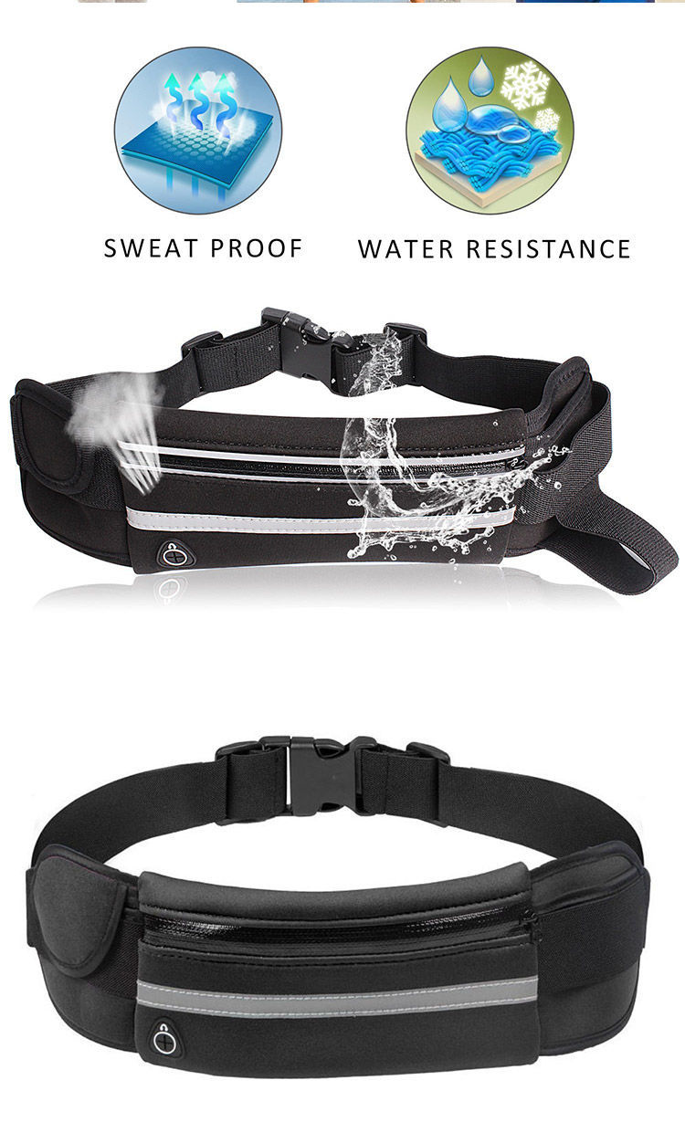 Sports Waist Bag Men's and Women's Fashion New Outdoor Running Fitness Multi-Functional Waterproof Small Waist Bag Kettle Mobile Phone Bag Sports Waist Bag Men's and Women's Fashion New Outdoor Running Fitness Multi-Functional Waterproof Small Waist Bag Kettle Mobile Phone Bag