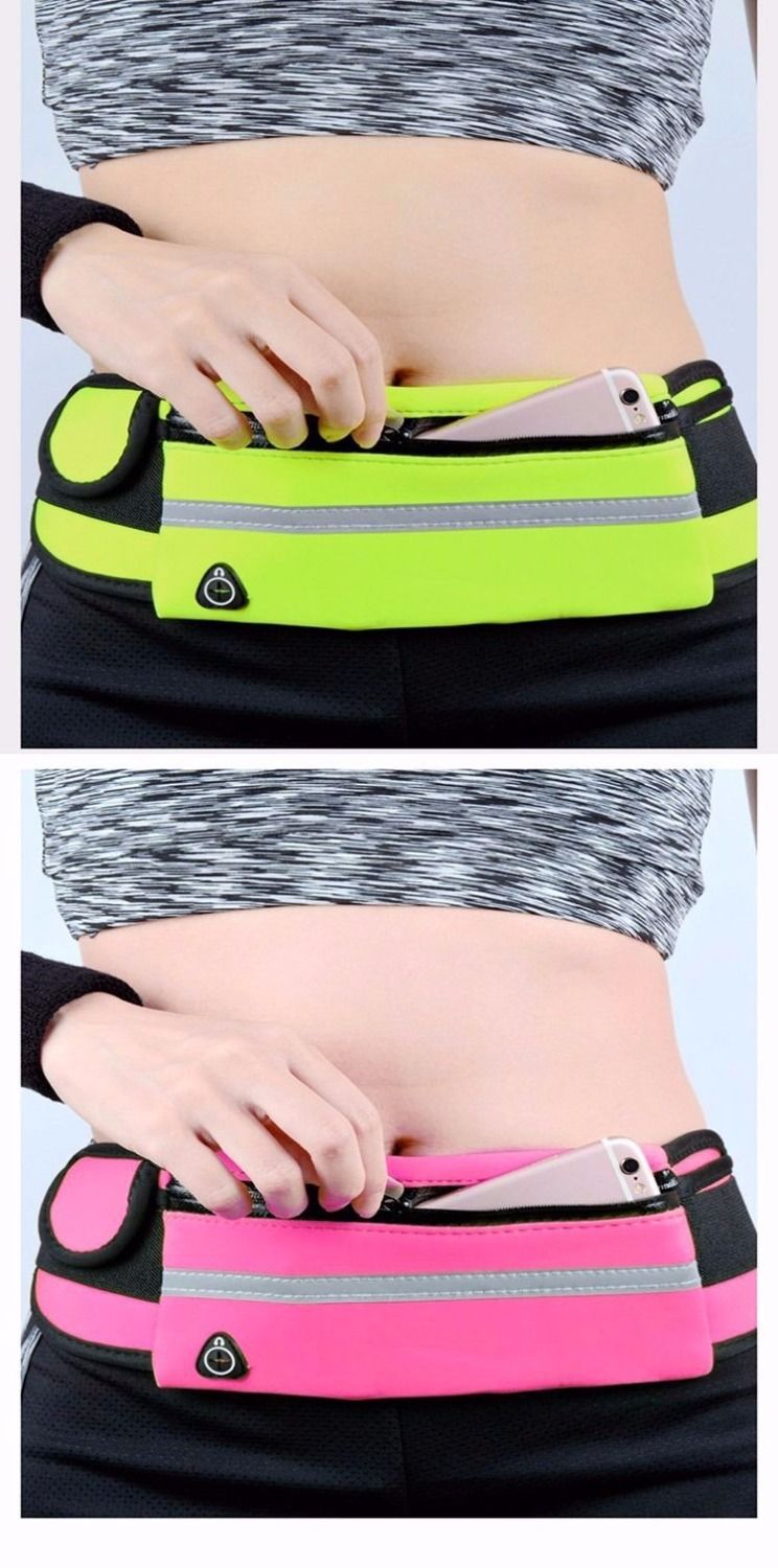 Sports Waist Bag Men's and Women's Fashion New Outdoor Running Fitness Multi-Functional Waterproof Small Waist Bag Kettle Mobile Phone Bag Sports Waist Bag Men's and Women's Fashion New Outdoor Running Fitness Multi-Functional Waterproof Small Waist Bag Kettle Mobile Phone Bag