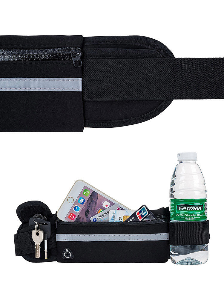 Sports Waist Bag Men's and Women's Fashion New Outdoor Running Fitness Multi-Functional Waterproof Small Waist Bag Kettle Mobile Phone Bag Sports Waist Bag Men's and Women's Fashion New Outdoor Running Fitness Multi-Functional Waterproof Small Waist Bag Kettle Mobile Phone Bag