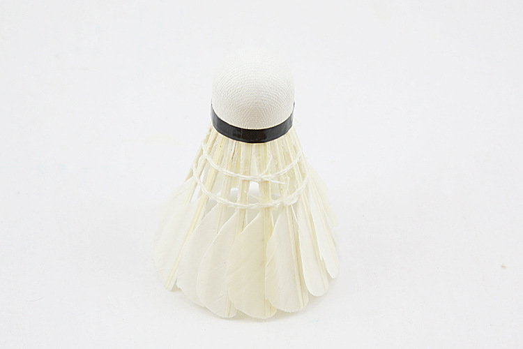 White badminton single side daotai fiber head training ball 701-12 White badminton single side daotai fiber head training ball 701-12