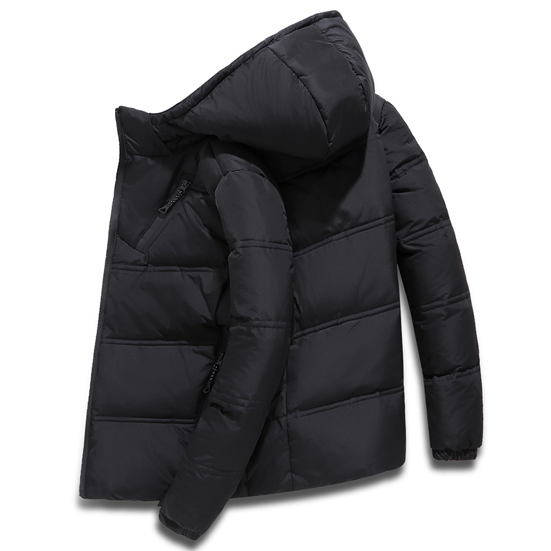 Winter Outdoor down Jacket Men&#039;s Short Thickened Duck down Fit Hooded Youth Men&#039;s down Jacket down Jacket Trendy Men&#039;s Clothing Coat