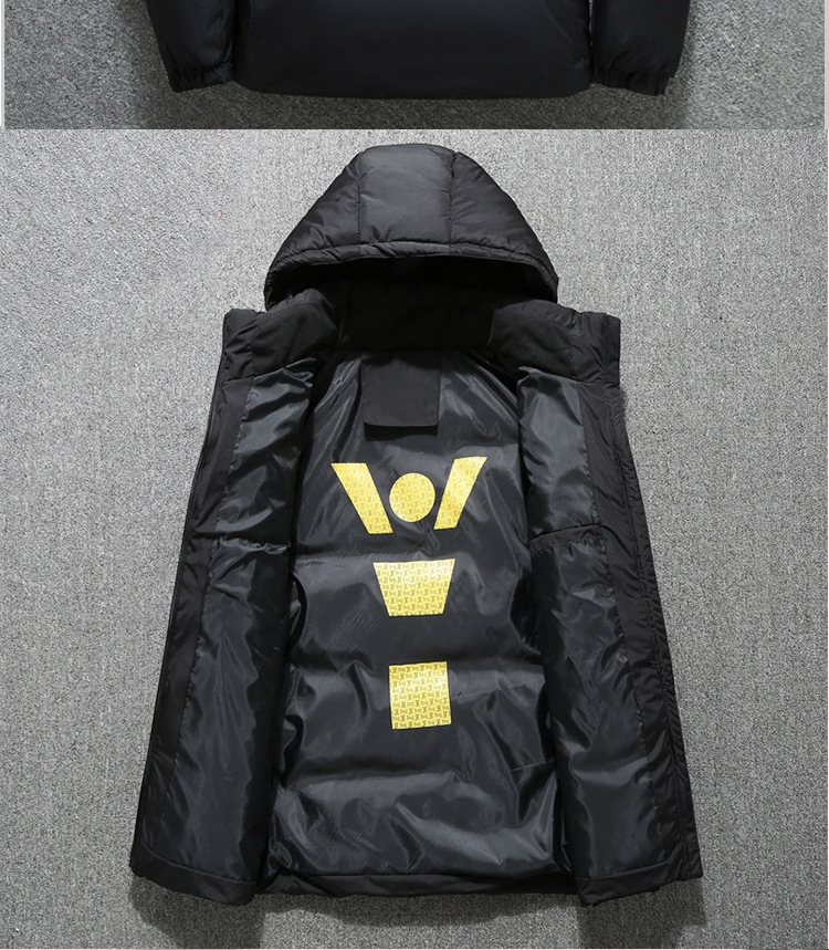 Winter Outdoor down Jacket Men's Short Thickened Duck down Fit Hooded Youth Men's down Jacket down Jacket Trendy Men's Clothing Coat Winter Outdoor down Jacket Men's Short Thickened Duck down Fit Hooded Youth Men's down Jacket down Jacket Trendy Men's Clothing Coat