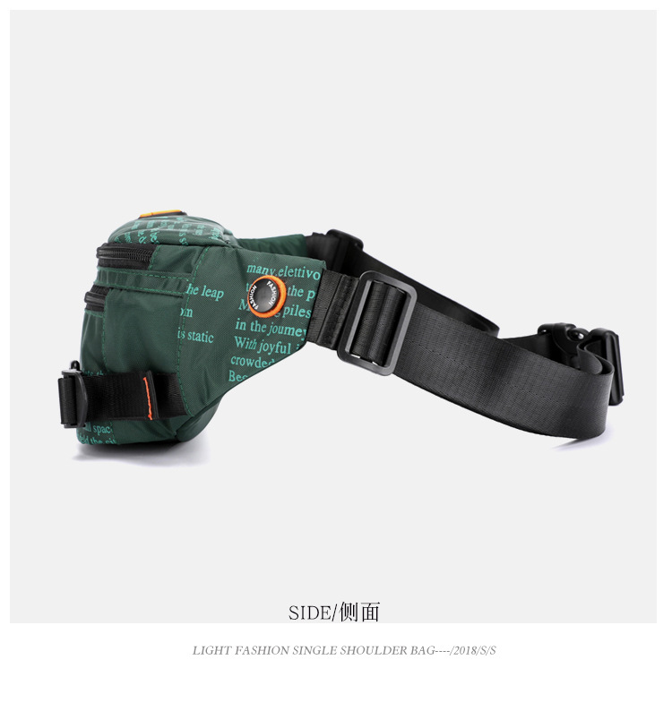 Exclusive for Cross-Border New Outdoor Men's Belt Bag Street Trendy Chest Bag Crossbody Bag Sports Running Personal Waist Bag Exclusive for Cross-Border New Outdoor Men's Belt Bag Street Trendy Chest Bag Crossbody Bag Sports Running Personal Waist Bag