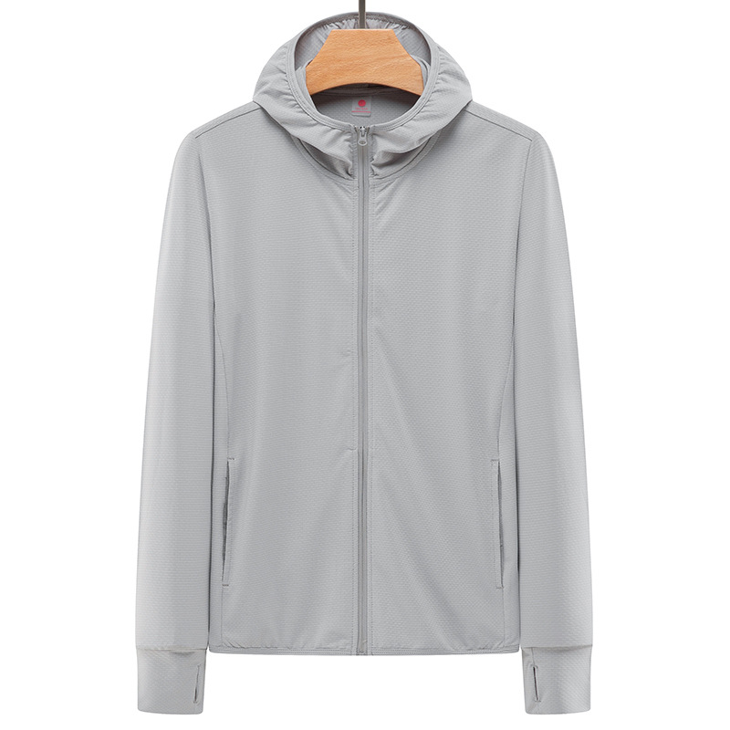 Men&#039;s Sun-Protective Clothing 2021 New Long Sleeve Korean Style Solid Color Thin Jacket Men&#039;s Outdoor Wholesale Tide Sun-Protective Clothing