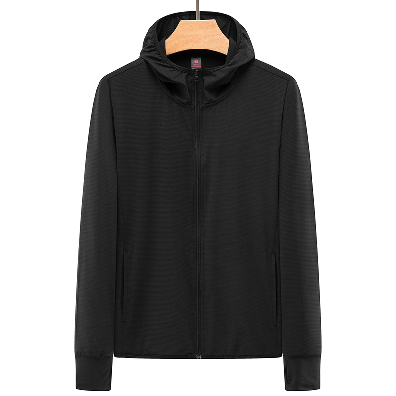 Men&#039;s Sun-Protective Clothing 2021 New Long Sleeve Korean Style Solid Color Thin Jacket Men&#039;s Outdoor Wholesale Tide Sun-Protective Clothing