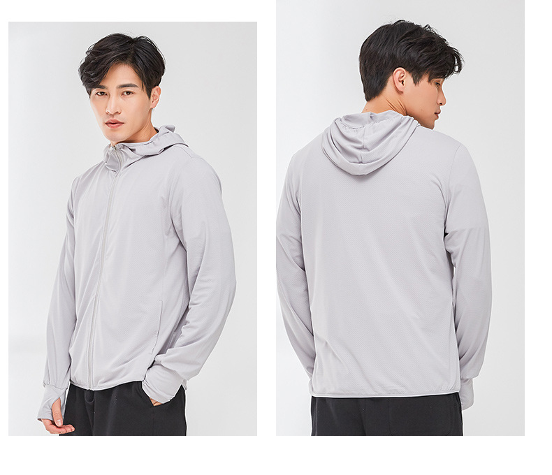 Men's Sun-Protective Clothing 2021 New Long Sleeve Korean Style Solid Color Thin Jacket Men's Outdoor Wholesale Tide Sun-Protective Clothing Men's Sun-Protective Clothing 2021 New Long Sleeve Korean Style Solid Color Thin Jacket Men's Outdoor Wholesale Tide Sun-Protective Clothing