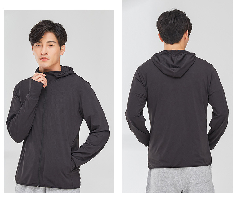 Men's Sun-Protective Clothing 2021 New Long Sleeve Korean Style Solid Color Thin Jacket Men's Outdoor Wholesale Tide Sun-Protective Clothing Men's Sun-Protective Clothing 2021 New Long Sleeve Korean Style Solid Color Thin Jacket Men's Outdoor Wholesale Tide Sun-Protective Clothing