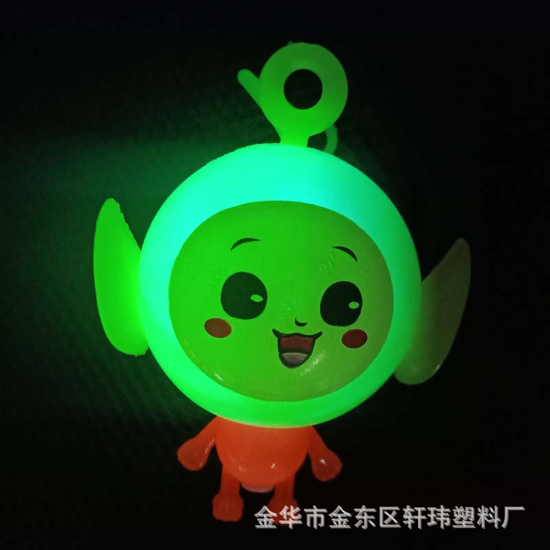 Manufacturers direct light big head baby whistle ball Flash massage ball vent knead knead called street supply