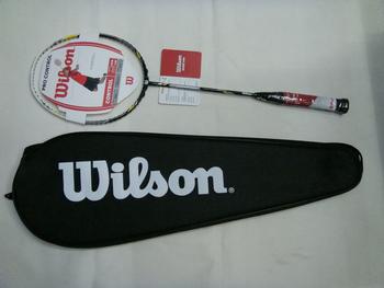 Genuine badminton shot single original high coefficient of carbon fiber of nanometer carbon black feather Pro control