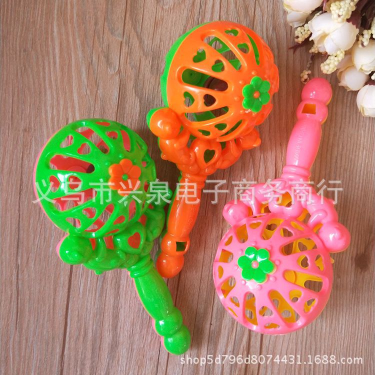 Large Bell Bola Stick Toys for Children and Infants with Whistle Rattle One Yuan Store Stall Supply Large Bell Bola Stick Toys for Children and Infants with Whistle Rattle One Yuan Store Stall Supply