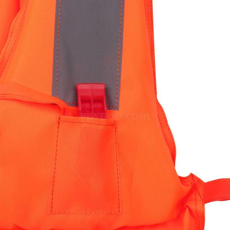 On buoy, a Factory direct adult life jacket buoyancy vest swimming suit outdoor fishing rafting snorkeling vest with whistle