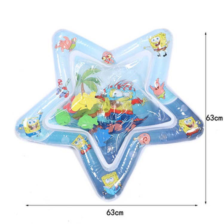 Baby Inflatable Pai Pai Le Water Cushion Marine Life Spray Water Cushion Baby Pat Pad Inflatable Water Cushion Prone Pat Pad