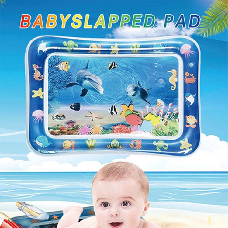 Baby Inflatable Pai Pai Le Water Cushion Marine Life Spray Water Cushion Baby Pat Pad Inflatable Water Cushion Prone Pat Pad