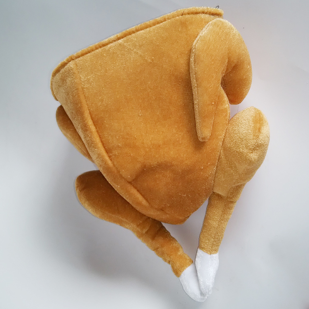 Halloween Chicken Leg Cap Thanksgiving Turkey Cap Irish Beer Festival Chicken Leg Cap Chicken Leg Cap