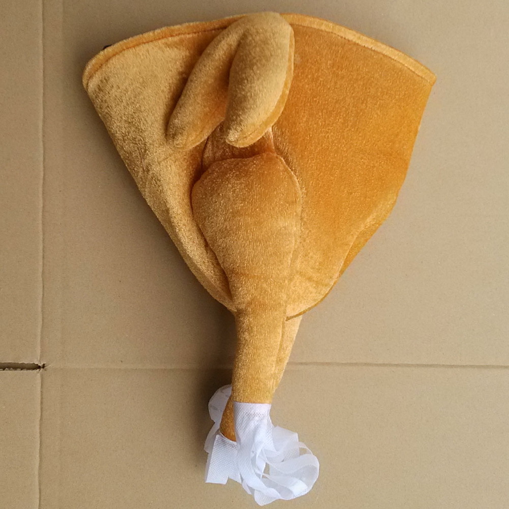 Halloween Chicken Leg Cap Thanksgiving Turkey Cap Irish Beer Festival Chicken Leg Cap Chicken Leg Cap