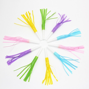Wholesale Plastic Blowouts Children's Toy Whistle Birthday Party Gathering Atmosphere Cheering Props Speaker Stall Toys Wholesale Plastic Blowouts Children's Toy Whistle Birthday Party Gathering Atmosphere Cheering Props Speaker Stall Toys