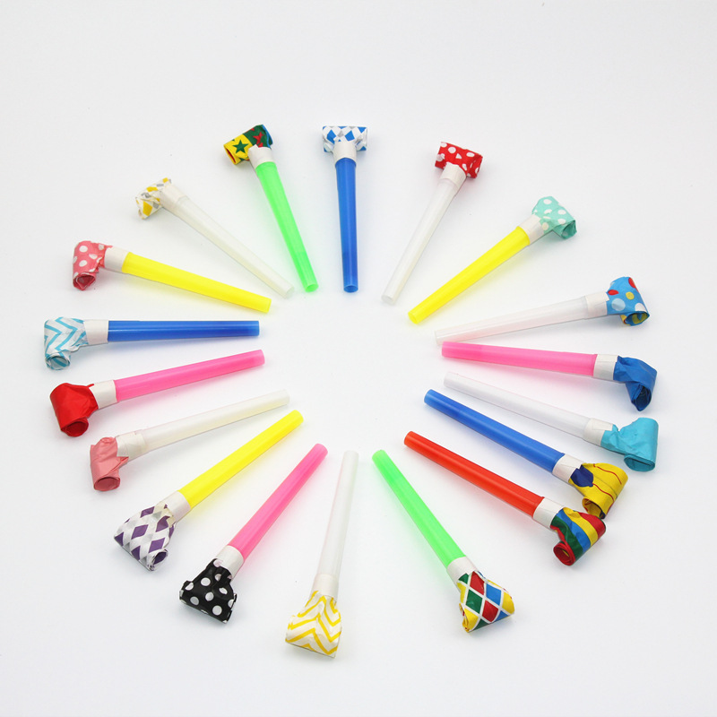 Wholesale Plastic Blowouts Children&#039;s Toy Whistle Birthday Party Gathering Atmosphere Cheering Props Speaker Stall Toys