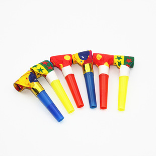 Wholesale Plastic Blowouts Children's Toy Whistle Birthday Party Gathering Atmosphere Cheering Props Speaker Stall Toys Wholesale Plastic Blowouts Children's Toy Whistle Birthday Party Gathering Atmosphere Cheering Props Speaker Stall Toys