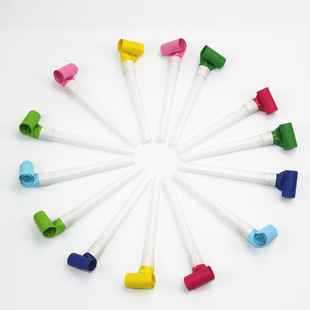 Wholesale Plastic Blowouts Children's Toy Whistle Birthday Party Gathering Atmosphere Cheering Props Speaker Stall Toys Wholesale Plastic Blowouts Children's Toy Whistle Birthday Party Gathering Atmosphere Cheering Props Speaker Stall Toys