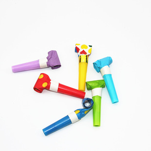 Wholesale Plastic Blowouts Children's Toy Whistle Birthday Party Gathering Atmosphere Cheering Props Speaker Stall Toys Wholesale Plastic Blowouts Children's Toy Whistle Birthday Party Gathering Atmosphere Cheering Props Speaker Stall Toys