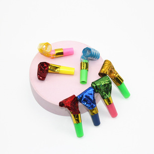 Wholesale Plastic Blowouts Children's Toy Whistle Birthday Party Gathering Atmosphere Cheering Props Speaker Stall Toys Wholesale Plastic Blowouts Children's Toy Whistle Birthday Party Gathering Atmosphere Cheering Props Speaker Stall Toys