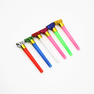 Wholesale Plastic Blowouts Children's Toy Whistle Birthday Party Gathering Atmosphere Cheering Props Speaker Stall Toys Wholesale Plastic Blowouts Children's Toy Whistle Birthday Party Gathering Atmosphere Cheering Props Speaker Stall Toys