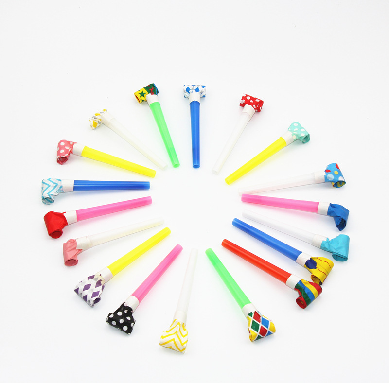 Wholesale Plastic Blowouts Children's Toy Whistle Birthday Party Gathering Atmosphere Cheering Props Speaker Stall Toys Wholesale Plastic Blowouts Children's Toy Whistle Birthday Party Gathering Atmosphere Cheering Props Speaker Stall Toys