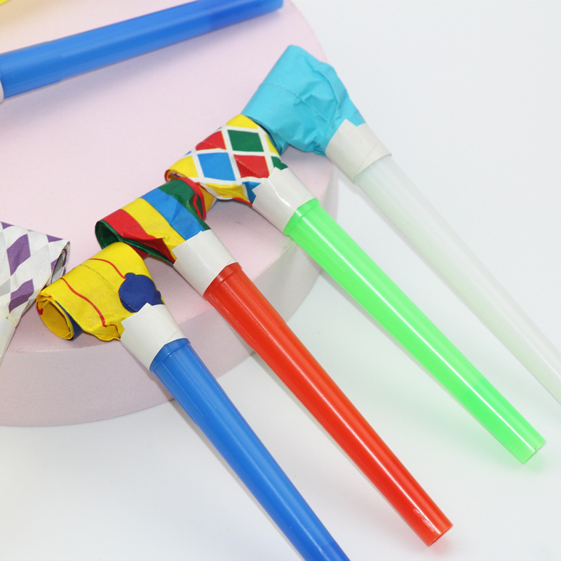 Wholesale Plastic Blowouts Children's Toy Whistle Birthday Party Gathering Atmosphere Cheering Props Speaker Stall Toys Wholesale Plastic Blowouts Children's Toy Whistle Birthday Party Gathering Atmosphere Cheering Props Speaker Stall Toys