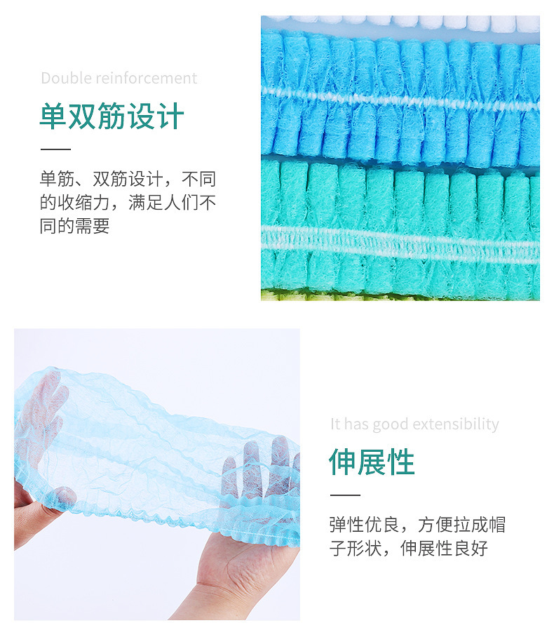 Disposable Hats Disposable Hat Dustproof Chef Cap Mob Cap Food Work Workshop Beauty Salon Headgear Disposable Hats Disposable Hat Dustproof Chef Cap Mob Cap Food Work Workshop Beauty Salon Headgear