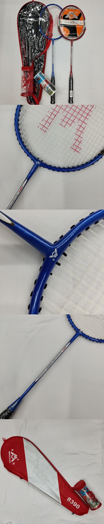 Clear inventory of aluminum alloy integrated badminton rackets school exercise rackets can be used as gifts Clear inventory of aluminum alloy integrated badminton rackets school exercise rackets can be used as gifts