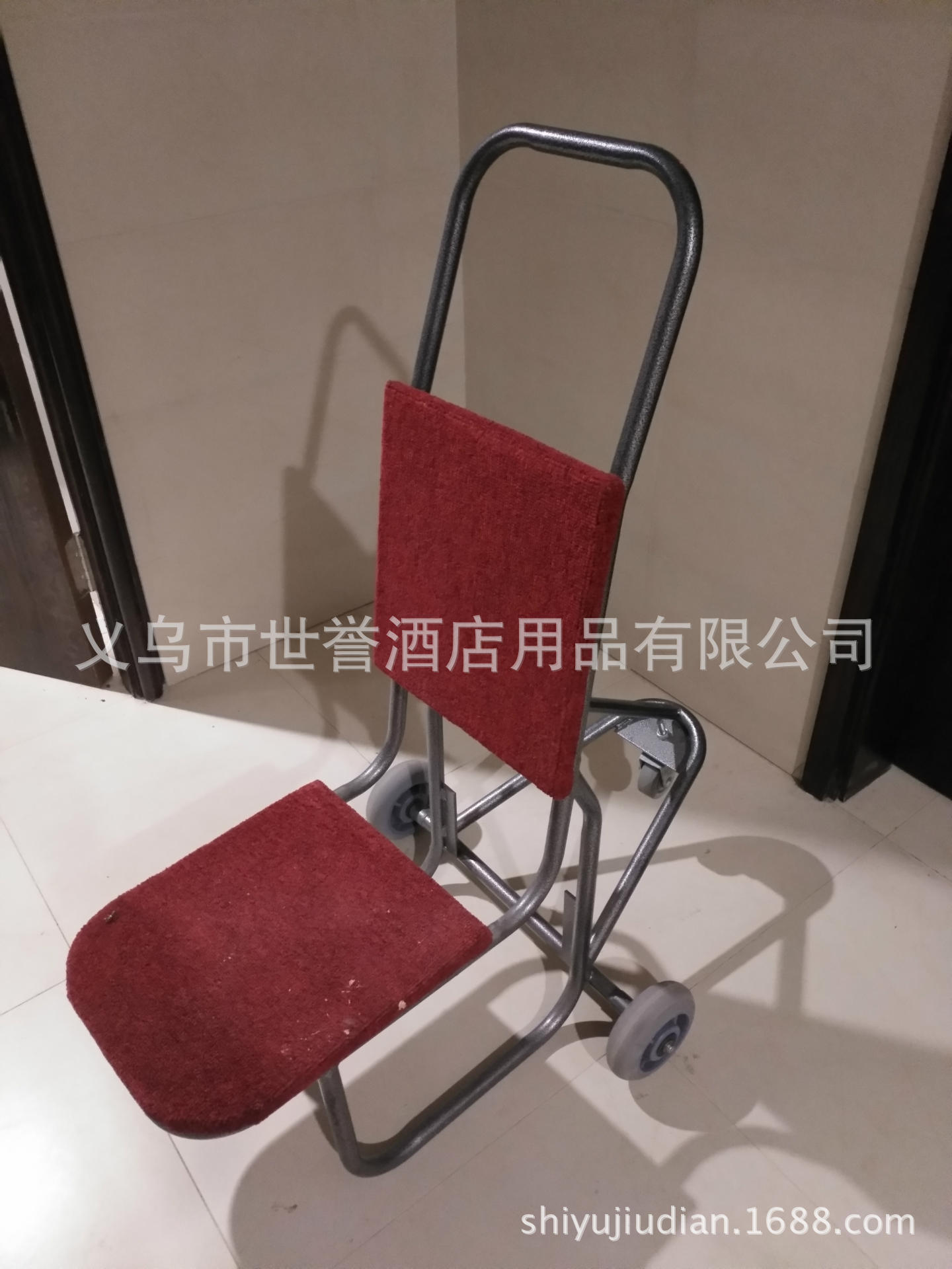 Wenzhou Banquet Center Chair Carrier Hotel Banquet Hall Chair-Type Cart Conference Folding Chair Transport Vehicle
