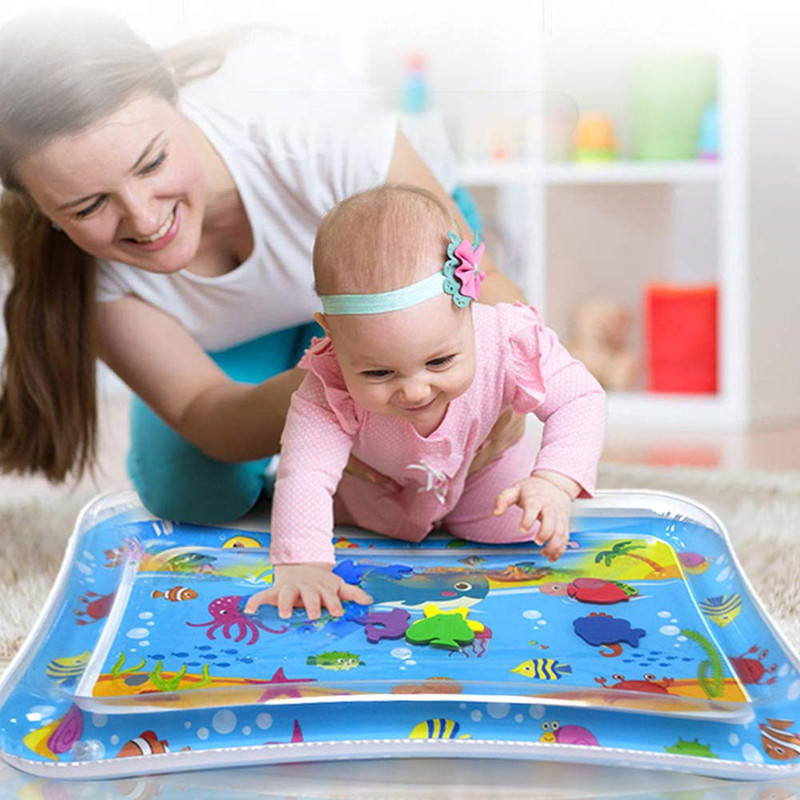 Factory Direct Sales Tummy Time Inflatable Baby Mat Toddlers Fun Activity Water Play Mat Baby Slapped Pad Slapped Mat Factory Direct Sales Tummy Time Inflatable Baby Mat Toddlers Fun Activity Water Play Mat Baby Slapped Pad Slapped Mat
