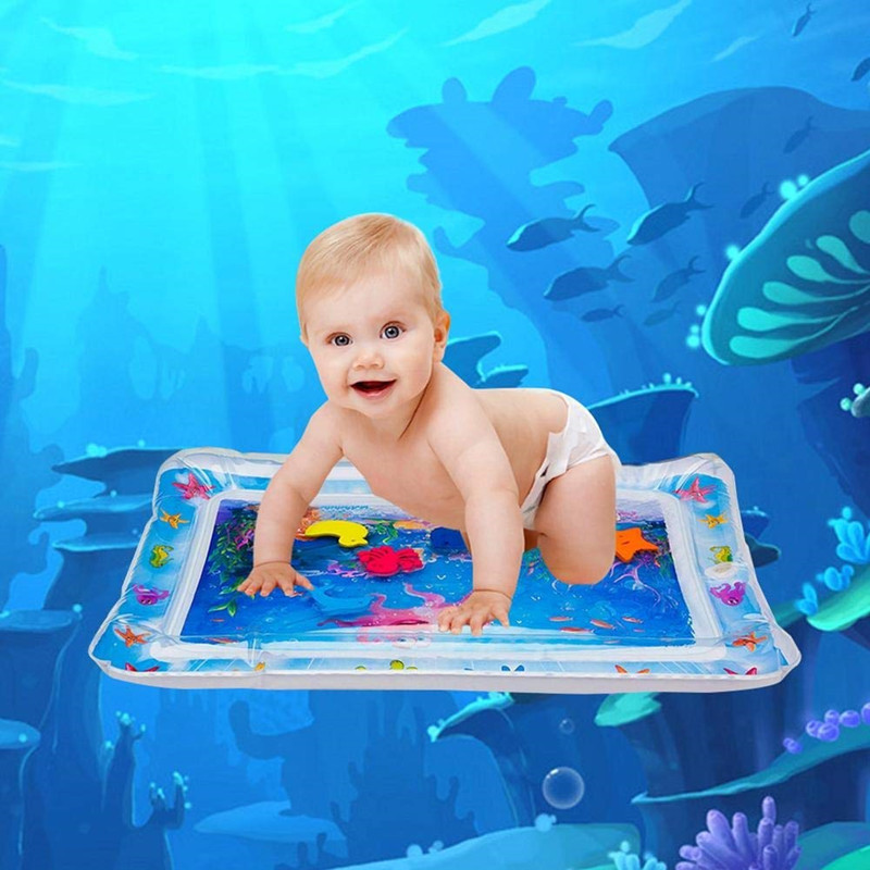 Factory Direct Sales Tummy Time Inflatable Baby Mat Toddlers Fun Activity Water Play Mat Baby Slapped Pad Slapped Mat Factory Direct Sales Tummy Time Inflatable Baby Mat Toddlers Fun Activity Water Play Mat Baby Slapped Pad Slapped Mat