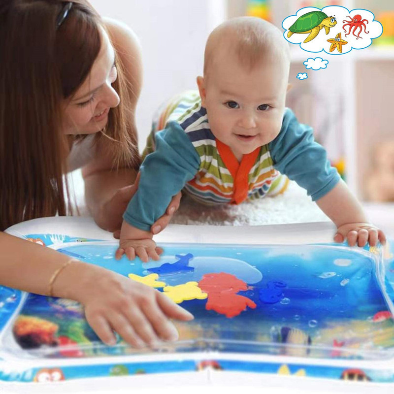 Factory Direct Sales Tummy Time Inflatable Baby Mat Toddlers Fun Activity Water Play Mat Baby Slapped Pad Slapped Mat Factory Direct Sales Tummy Time Inflatable Baby Mat Toddlers Fun Activity Water Play Mat Baby Slapped Pad Slapped Mat