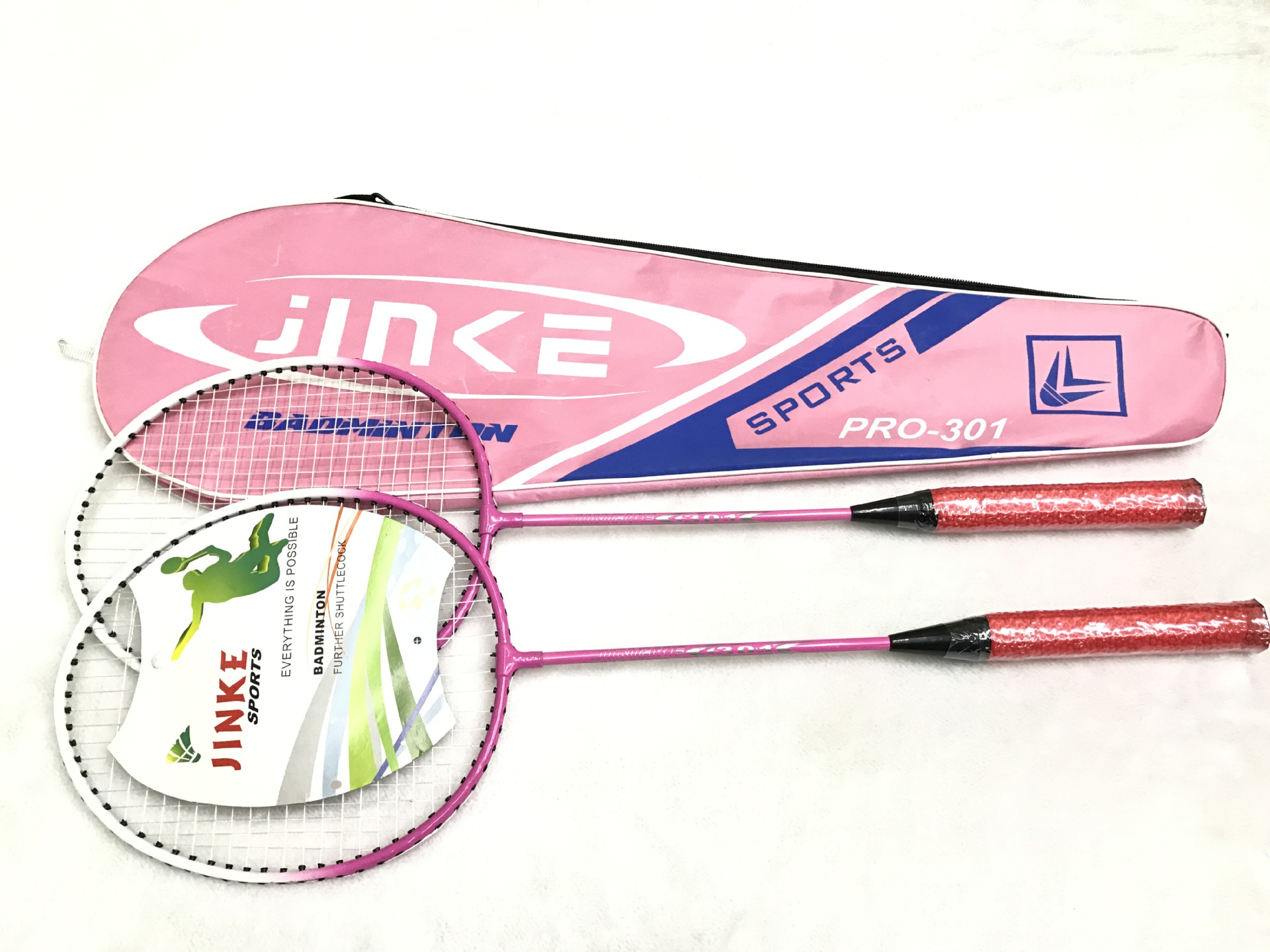 The factory direct selling jinke-1000 badminton racquet 2 to be used for the super light alloy competition training The factory direct selling jinke-1000 badminton racquet 2 to be used for the super light alloy competition training
