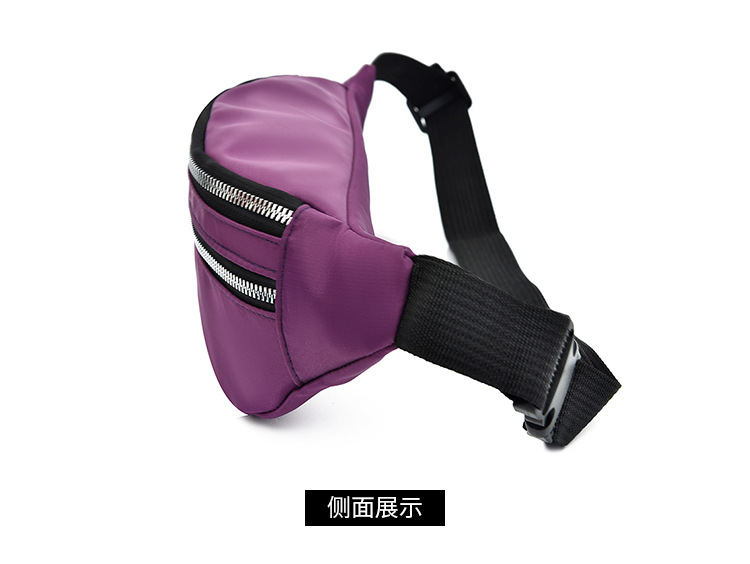 2020 New Cross-Border Hot Selling Sports Waist Bag Waterproof Phone Bag Korean Fashion Waist Bag Large Capacity Waist Bag