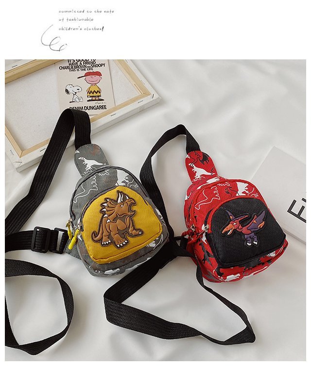 Children's Popular Messenger Bag Fashionable Stylish Waist Bag Boys and Girls Handsome Dinosaur Shoulder Bag Baby Cute Chest Bag Children's Popular Messenger Bag Fashionable Stylish Waist Bag Boys and Girls Handsome Dinosaur Shoulder Bag Baby Cute Chest Bag
