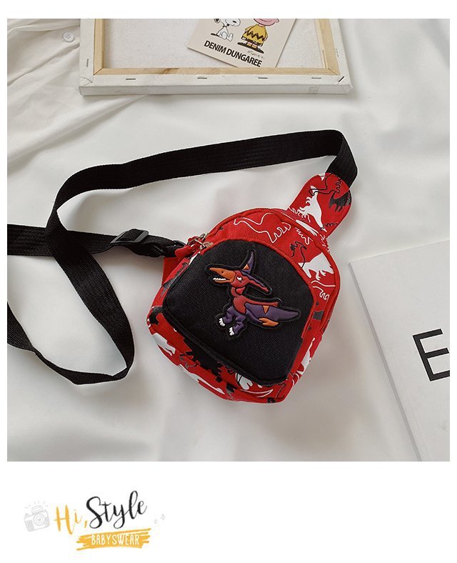 Children's Popular Messenger Bag Fashionable Stylish Waist Bag Boys and Girls Handsome Dinosaur Shoulder Bag Baby Cute Chest Bag Children's Popular Messenger Bag Fashionable Stylish Waist Bag Boys and Girls Handsome Dinosaur Shoulder Bag Baby Cute Chest Bag