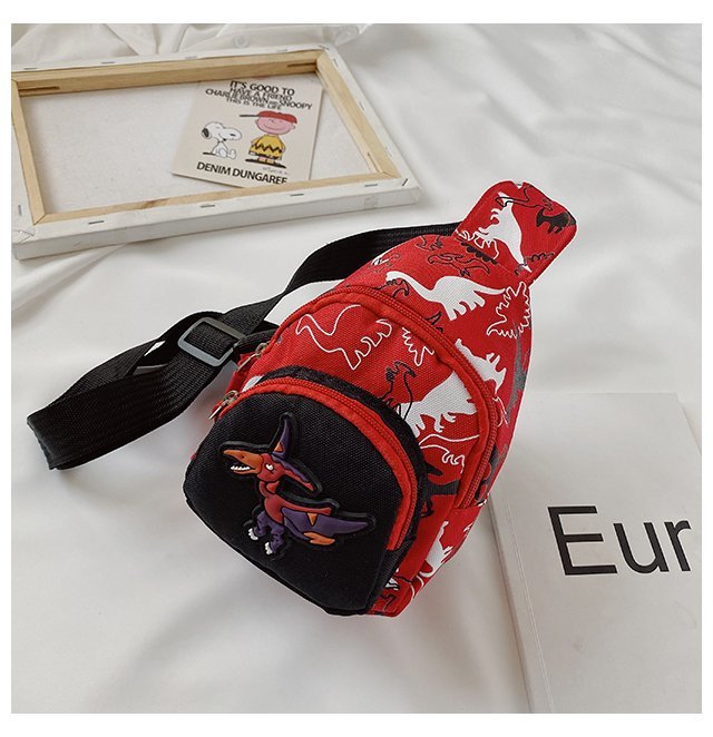 Children's Popular Messenger Bag Fashionable Stylish Waist Bag Boys and Girls Handsome Dinosaur Shoulder Bag Baby Cute Chest Bag Children's Popular Messenger Bag Fashionable Stylish Waist Bag Boys and Girls Handsome Dinosaur Shoulder Bag Baby Cute Chest Bag