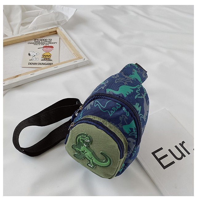 Children's Popular Messenger Bag Fashionable Stylish Waist Bag Boys and Girls Handsome Dinosaur Shoulder Bag Baby Cute Chest Bag Children's Popular Messenger Bag Fashionable Stylish Waist Bag Boys and Girls Handsome Dinosaur Shoulder Bag Baby Cute Chest Bag