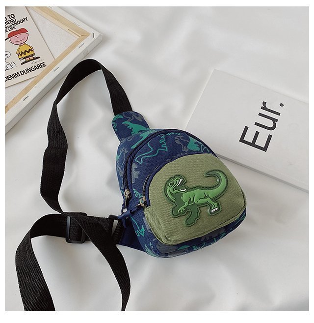Children's Popular Messenger Bag Fashionable Stylish Waist Bag Boys and Girls Handsome Dinosaur Shoulder Bag Baby Cute Chest Bag Children's Popular Messenger Bag Fashionable Stylish Waist Bag Boys and Girls Handsome Dinosaur Shoulder Bag Baby Cute Chest Bag