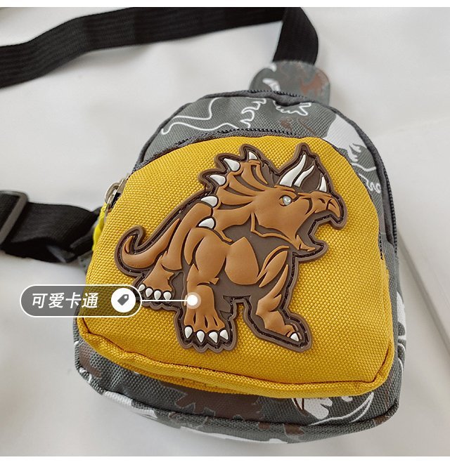 Children's Popular Messenger Bag Fashionable Stylish Waist Bag Boys and Girls Handsome Dinosaur Shoulder Bag Baby Cute Chest Bag Children's Popular Messenger Bag Fashionable Stylish Waist Bag Boys and Girls Handsome Dinosaur Shoulder Bag Baby Cute Chest Bag